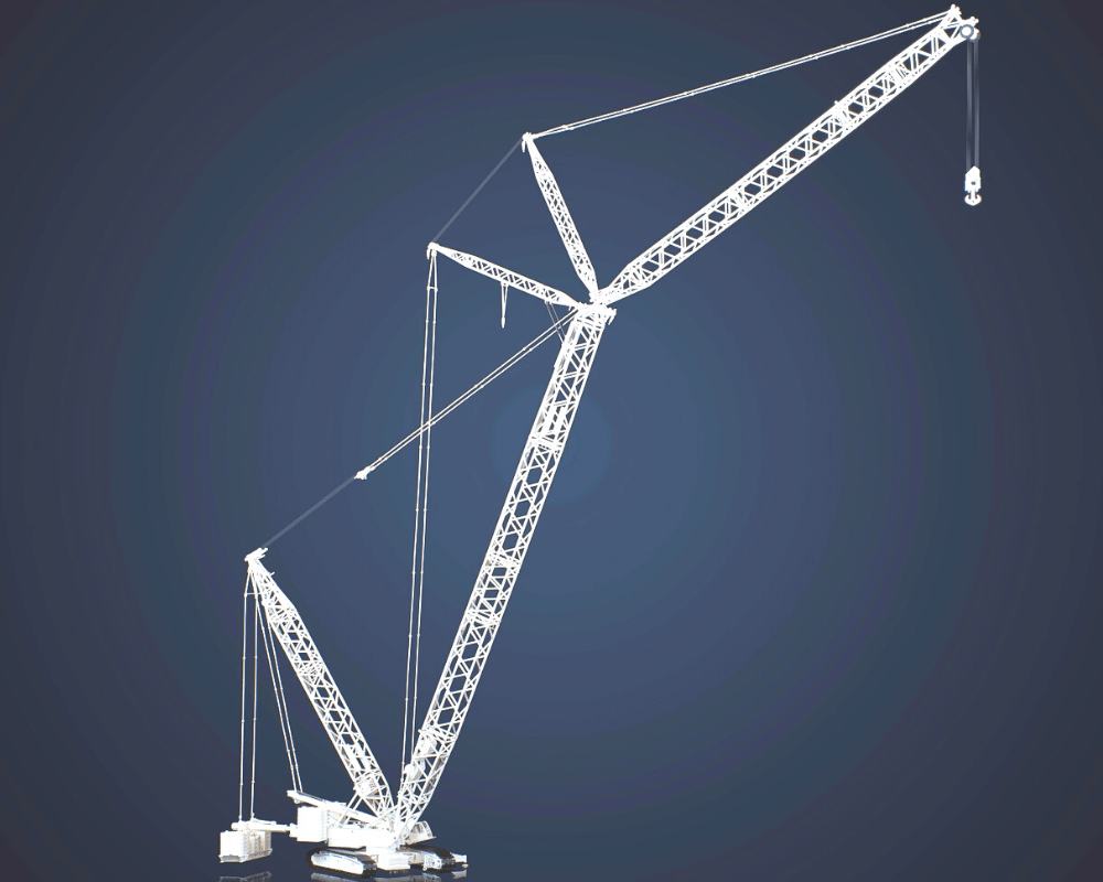Tadano CC 2800-1 crane model | Mammoet news
