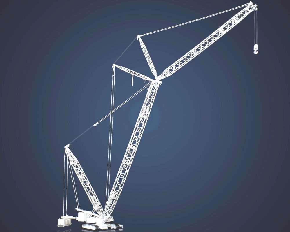 Diecast on sale model cranes